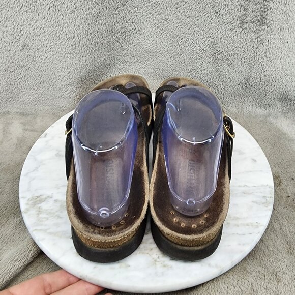 Mephisto Shoes Womens Size EU 40 US 10 Black Slip On Sandels *Read* - Picture 6 of 13